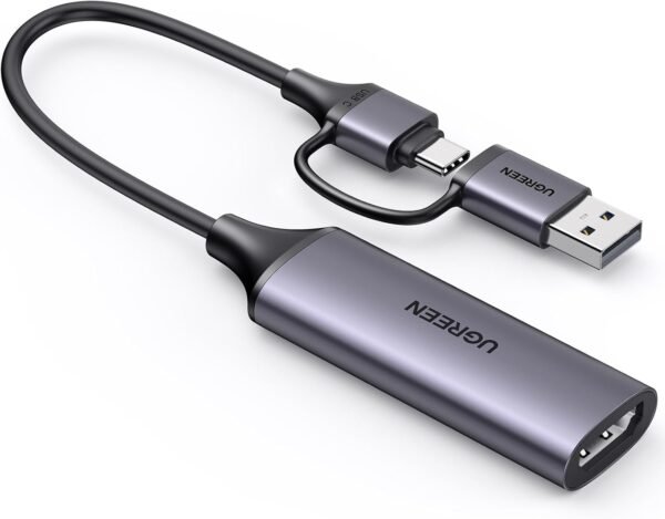 UGREEN Full HD 1080P 60FPS Capture Card HDMI to USB A/Type C 4K Video Capture Card for Streaming - Image 2