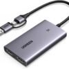 UGREEN 4K@30Hz HDMI Capture Card HDMI to USB 3.0 HDMI Loop Out Video Capture Card for Streaming