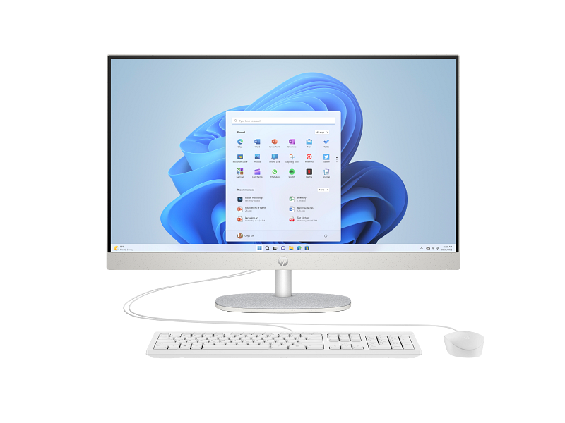 HP 27 Inch All-in-One 27-CR0154NH PC Intel® Core™ i7-1355U 8GB Ram 512GB SSD