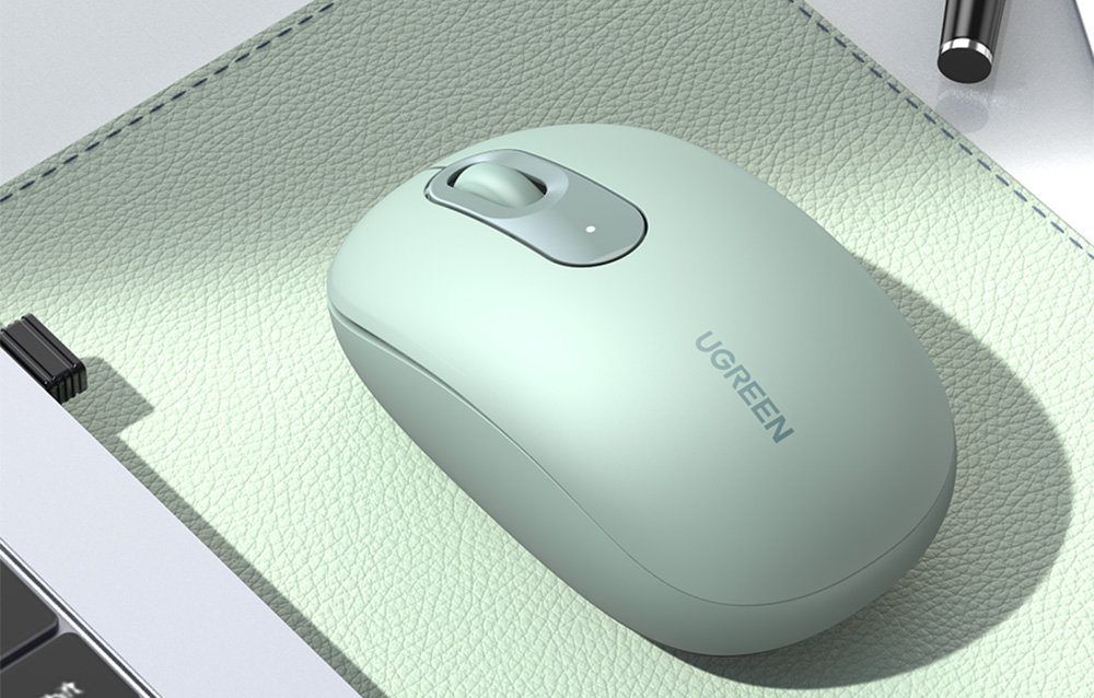 UGREEN Wireless Mouse MU105 90672 2.4G (celadon green) - Image 6