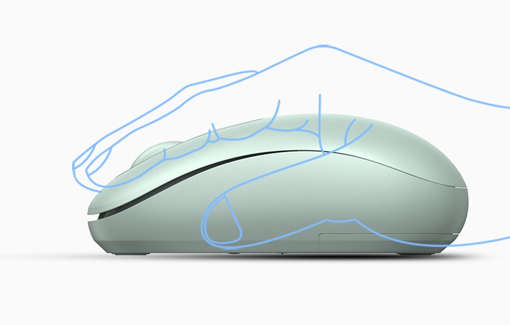 UGREEN Wireless Mouse MU105 90672 2.4G (celadon green) - Image 3