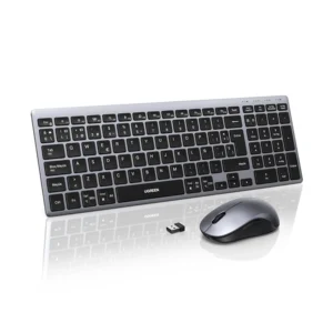 UGREEN Bluetooth & 2.4GHz Wireless Keyboard & Mouse Combo Rechargeable MK552 – 85513
