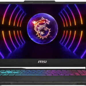 MSI Cyborg 15 A13UC Gaming Laptop, 15.6" FHD IPS 144Hz Display Intel Core i5-13420H 8GB RAM 512GB SSD NVIDIA GeForce RTX 3050 4GB Translucent Black