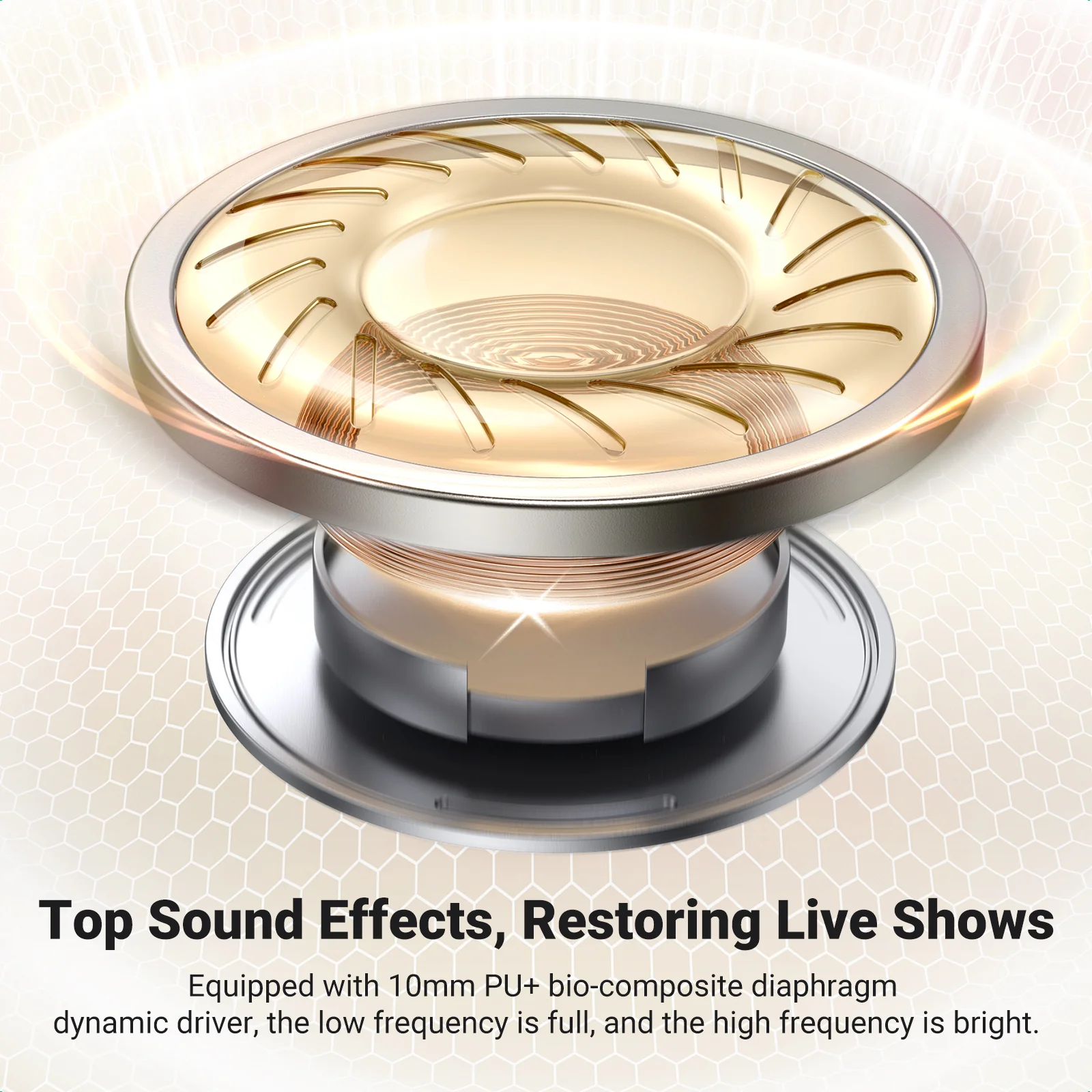 UGREEN Earbuds HiTune T3 Pro Active Noise-Cancelling Wireless Earbuds - Image 7