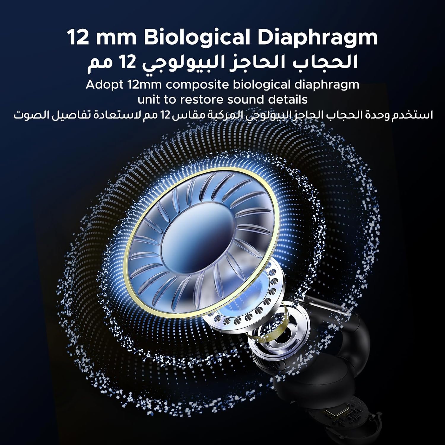 UGREEN HiTune S5 Headphones Wireless, Open-Ear Noise Cancelling Earbuds (Black) WS210 45760 - Image 9