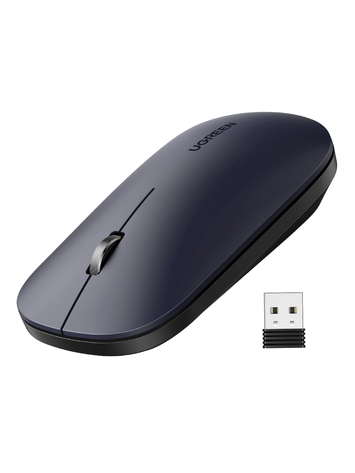 UGREEN Portable Wireless Mouse Black – MU001 – 90372 - Image 2