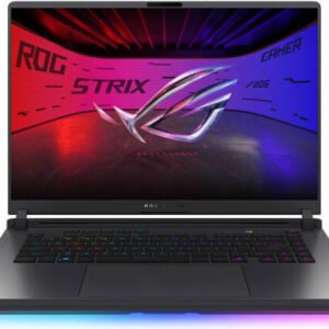 Asus ROG Strix G16 (G1615JMR-RV217W) Intel Core i9-14900HX 32GB DDR5-5600 RAM 1TB Gen4 SSD 16.0" WUXGA 165Hz Refresh Rate Display NVIDIA GeForce RTX 5060 GPU 8GB GDDR7 Windows 11 UK Backlit Keyboard - Gray Gaming Laptop 1 Year warranty