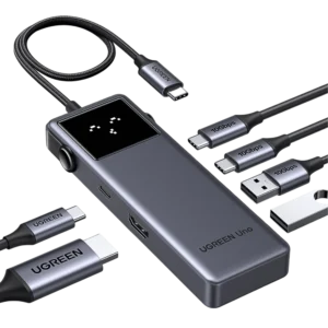 UGREEN CM888 35998 Uno 6-in-1 USB-C Hub | USB-C To 2*USB 3.2 A/2*USB-C 3.2 Gen 2 (data only)/HDMI/ 100W PD Converter