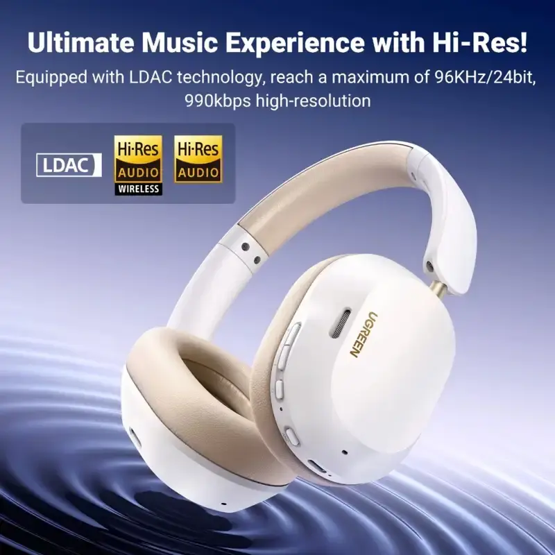 UGREEN HiTune Max 5C ANC Bluetooth 5.4 Hybrid Wireless Active Noise Canceling Headphone (Blue) - HP203 65384 - Image 2