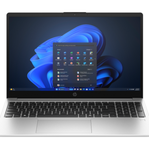 HP 250R G10 Notebook PC (D6YD6ET) Intel® Core™ 3 100U 8GB Ram 512GB SSD 15.6 Inch Display Laptop- Turbo Silver