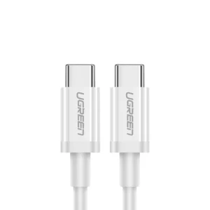 UGREEN US264 60518 USB-C to USB-C 60W PD Cable 1m - White