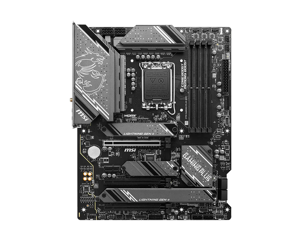 MSI Z790 GAMING PLUS WIFI Gaming Desktop Motherboard - Image 4