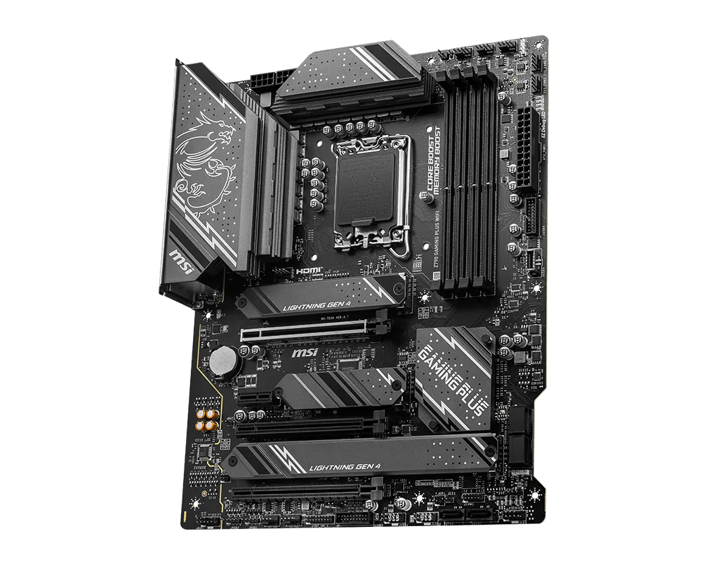 MSI Z790 GAMING PLUS WIFI Gaming Desktop Motherboard - Image 3