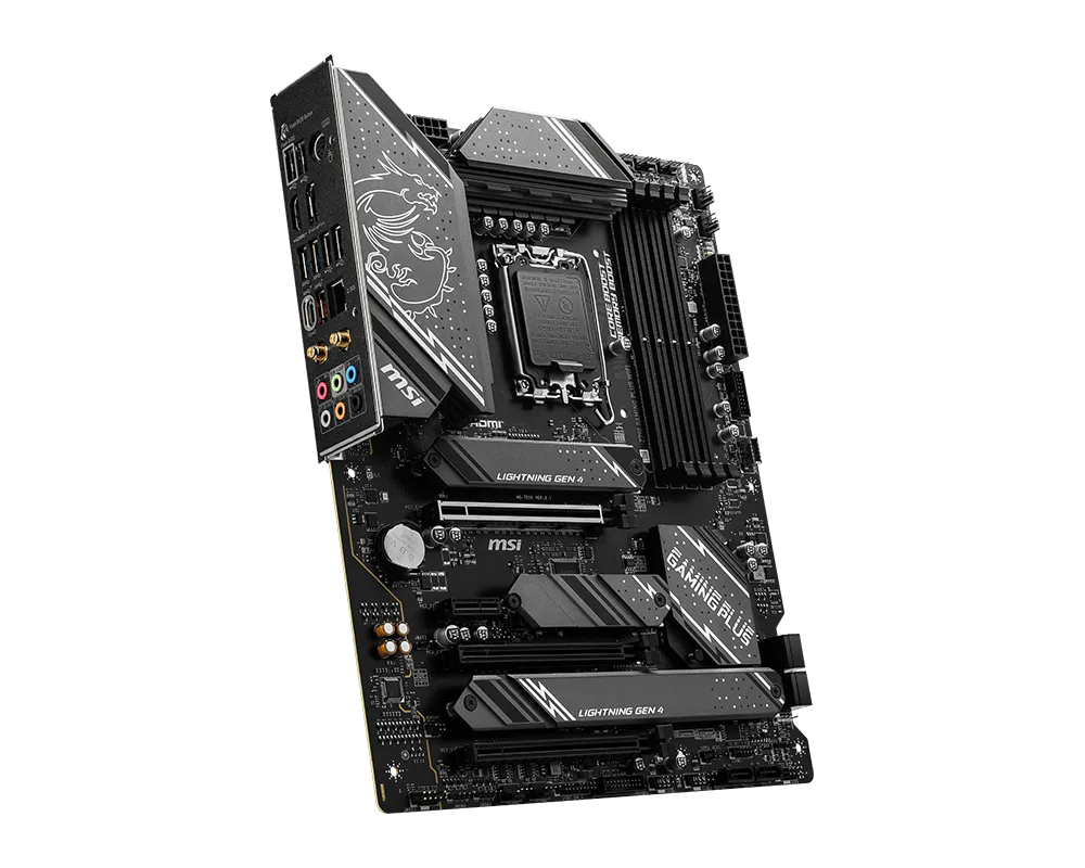 MSI Z790 GAMING PLUS WIFI Gaming Desktop Motherboard - Image 2