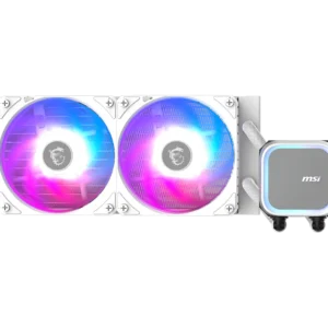MSI MAG CORELIQUID A13 240 ARGB CPU Liquid Cooler - WHITE