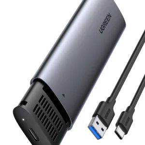 UGREEN Type-C to M.2 NGFF 6Gb Enclosure USB A to Type-C Cable – CM400 – 10903
