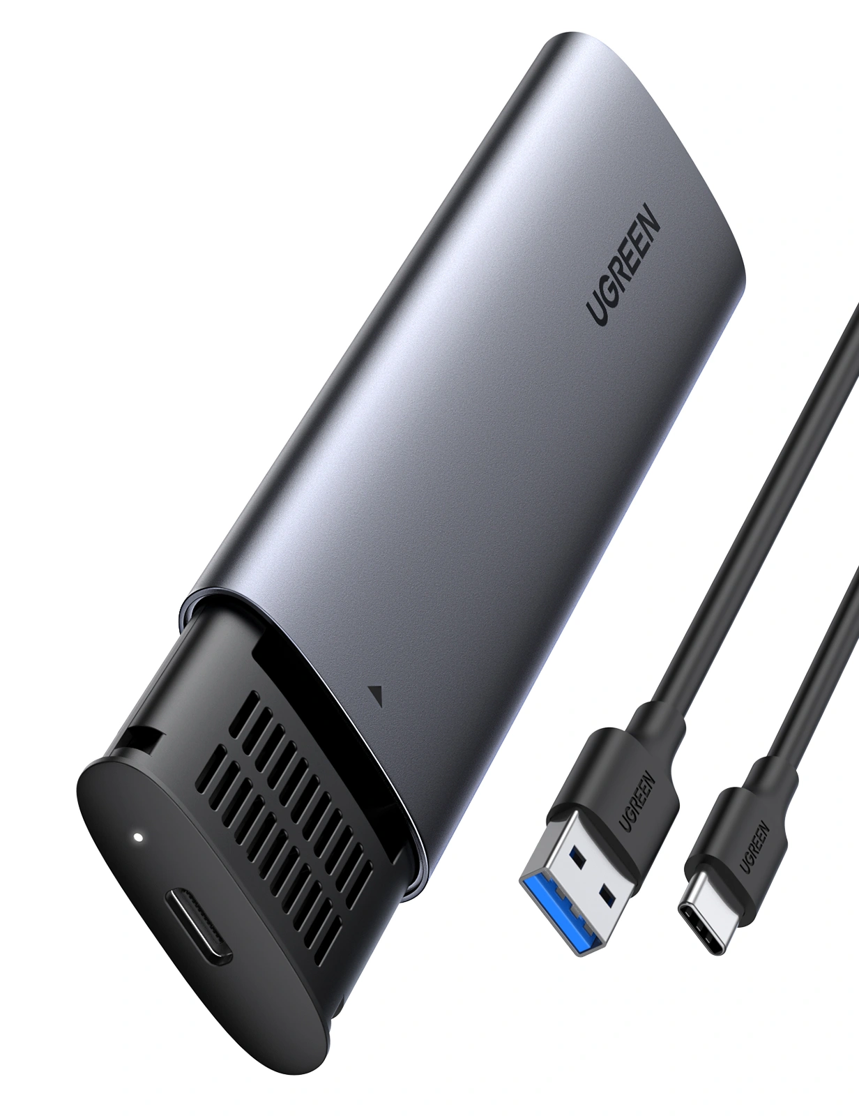 UGREEN Type-C to M.2 NGFF 6Gb Enclosure USB A to Type-C Cable – CM400 – 10903