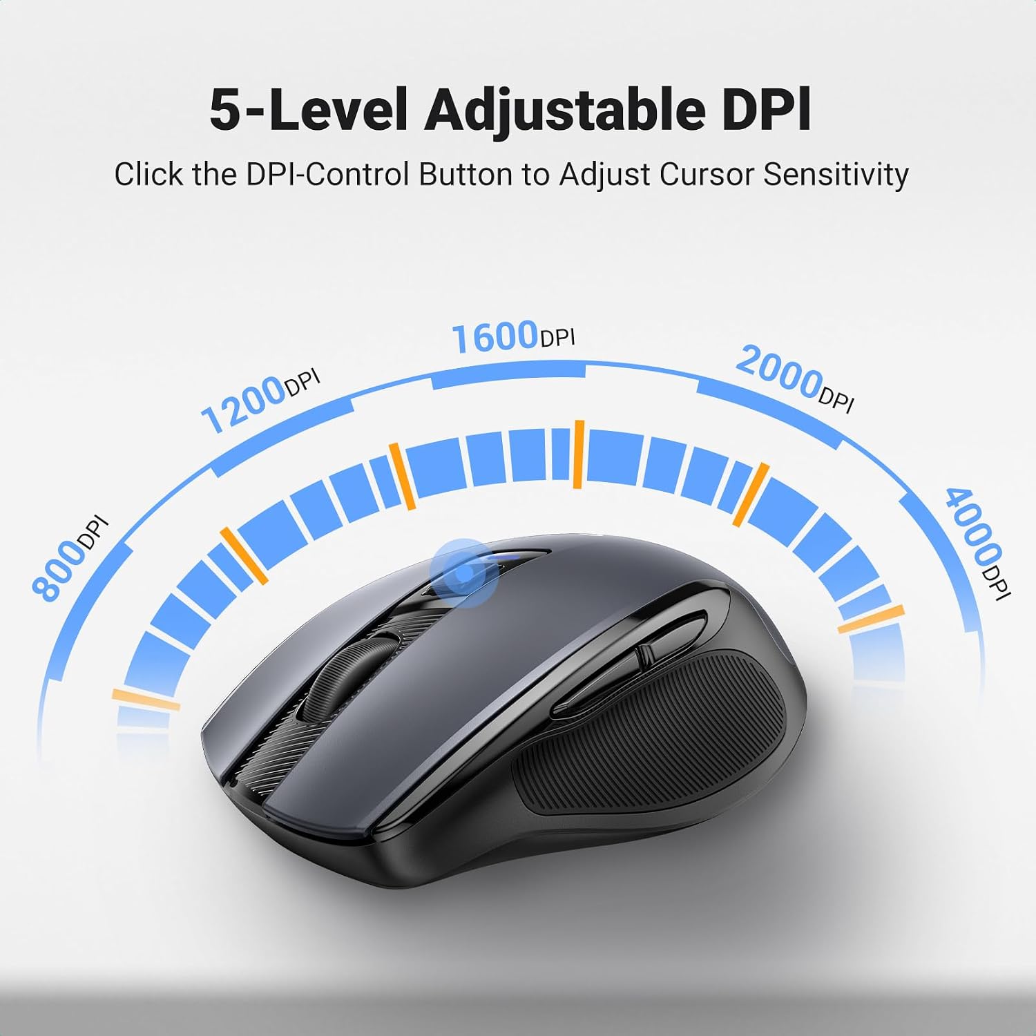 UGREEN M511 45012 Wireless Ergonomic Mouse - Image 2