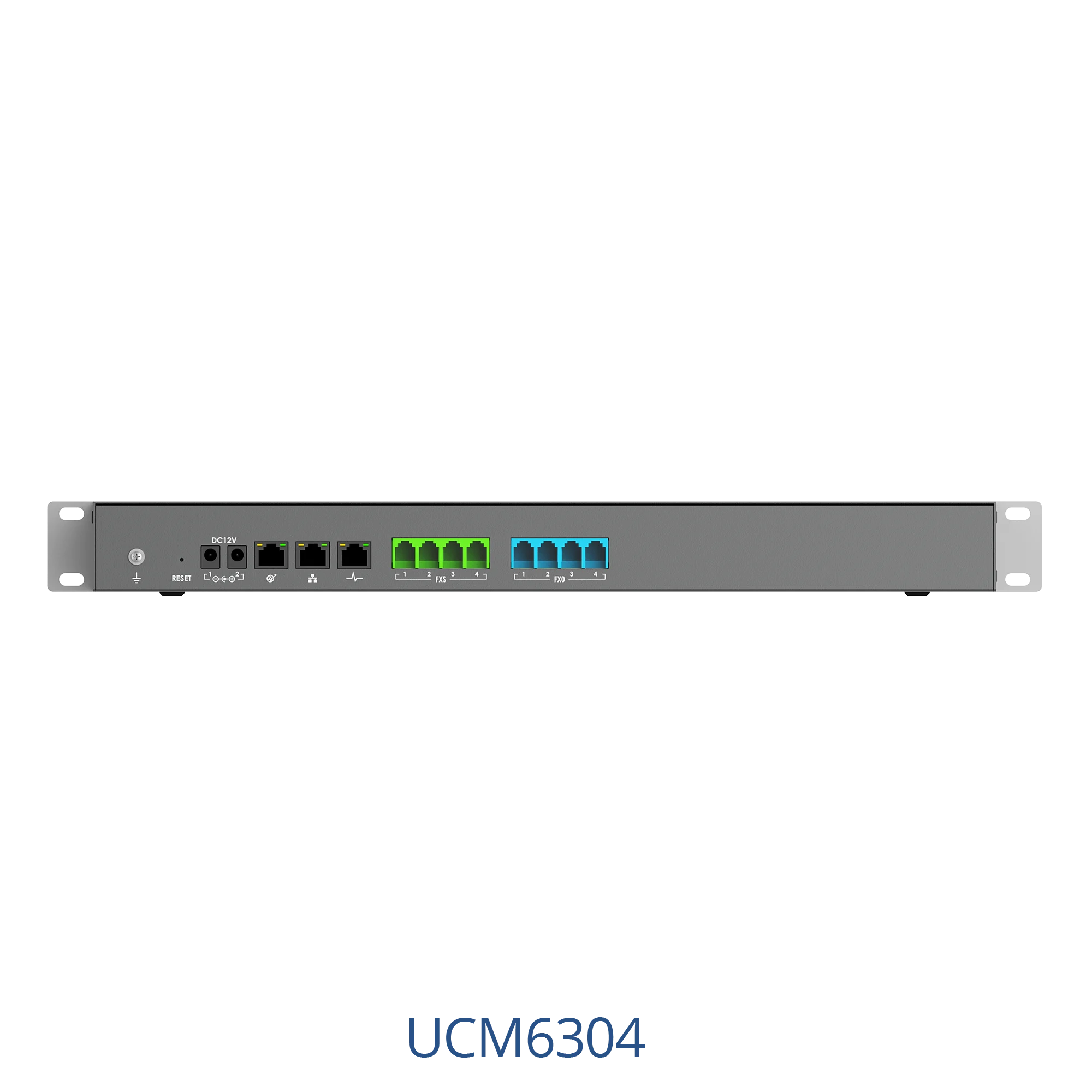 Grandstream UCM6304 IP PBX | 4 FXO Ports, 4 FXS Ports | Desktop/Rack-Mount