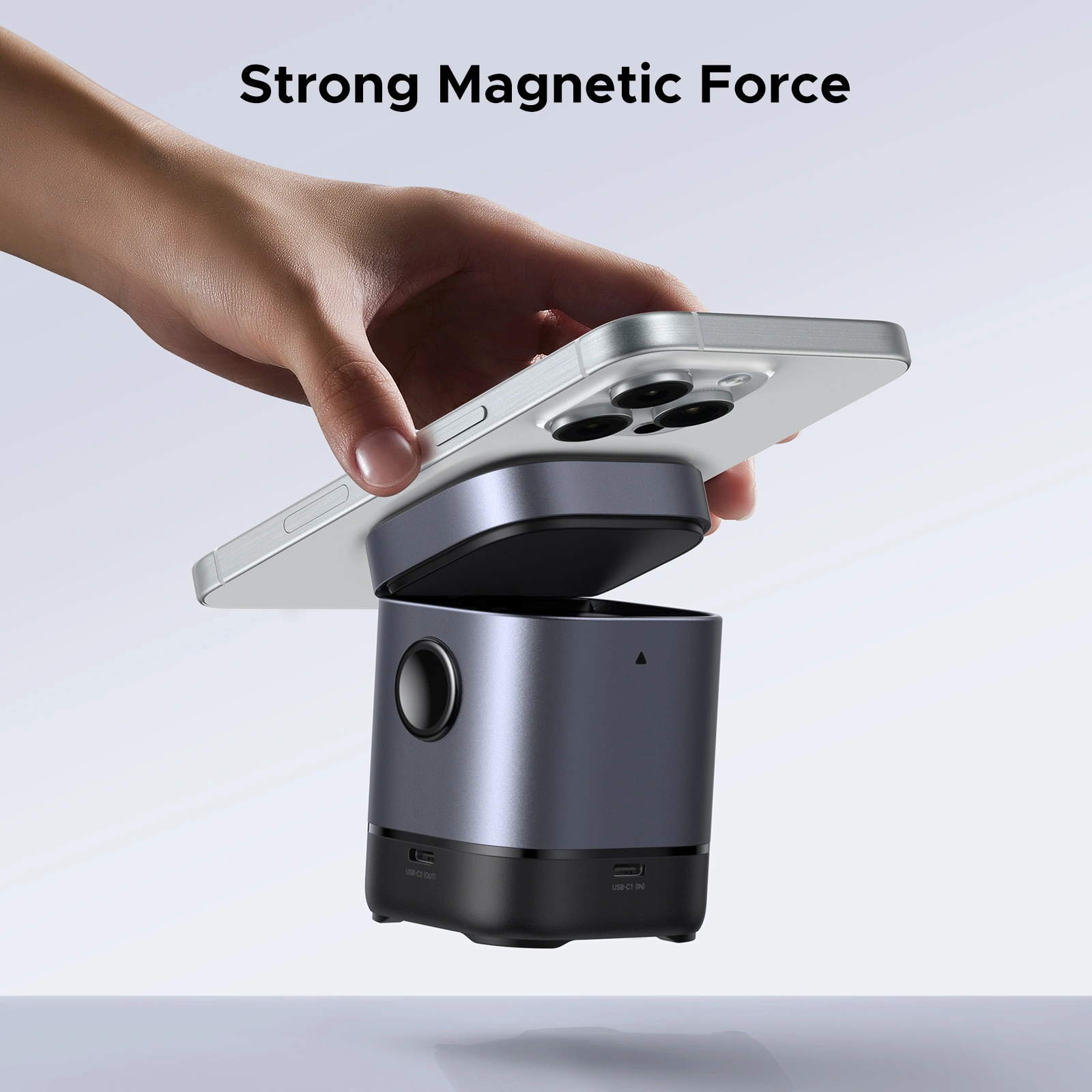 UGREEN 2-in-1 UNO Series Qi2 Magnetic Wireless Charger W709 45775 - Image 2