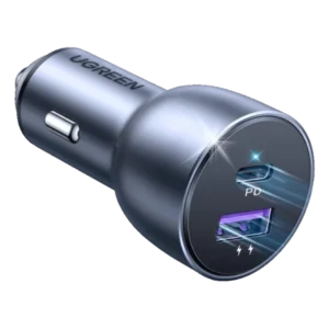 UGREEN CD213 60980 52.5W USB / USB-C Car Charger - Space Grey