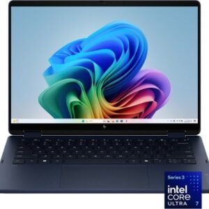 HP OmniBook X Flip 2-in-1 Laptop 14-KP0023DX Intel Core Ultra 7 355 (AI-Powered Performance) 24GB RAM 512GB SSD 14 Inch 2K Touchscreen Laptop